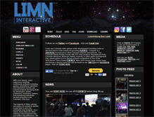 Tablet Screenshot of limninteractive.com